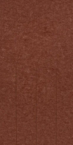 Viltpaneel 4 lijnen terra 120x60 cm