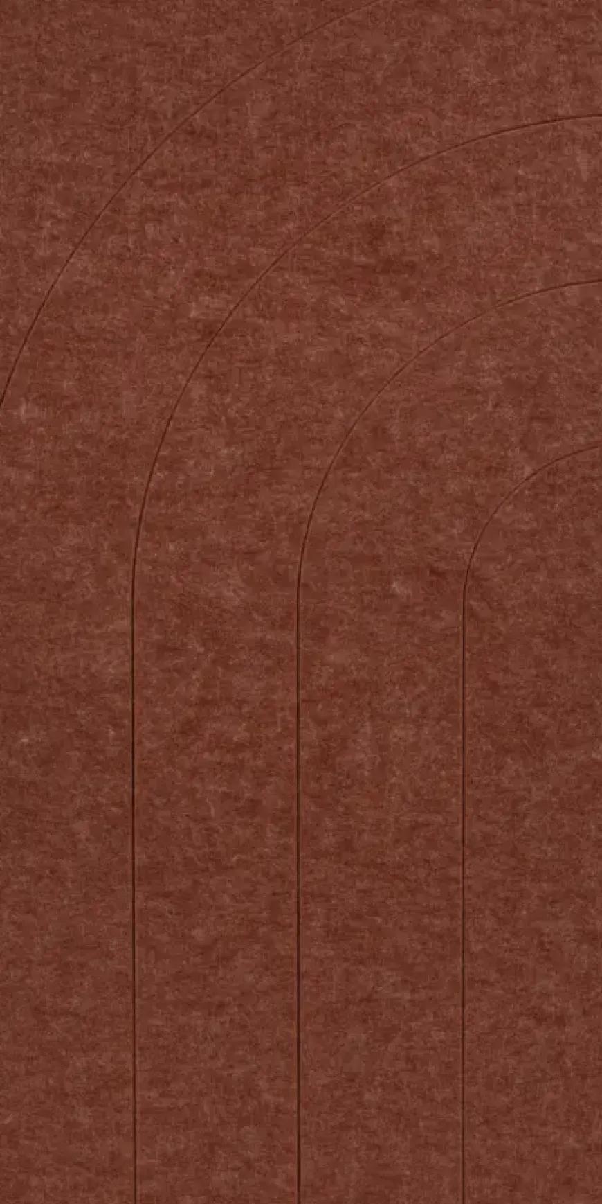Viltpaneel 4 lijnen terra 120x60 cm