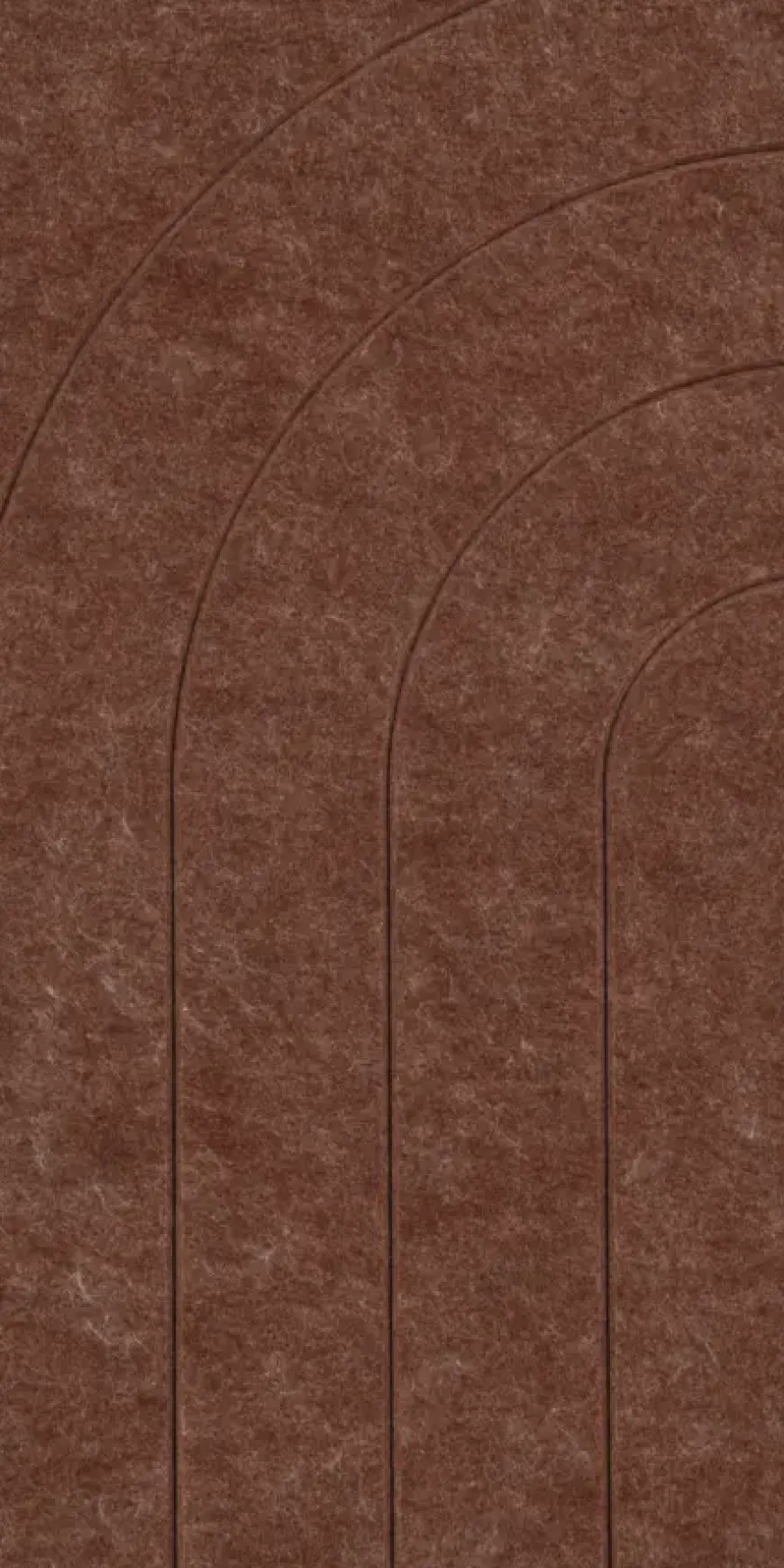 Viltpaneel 4 lijnen terra 60x30 cm