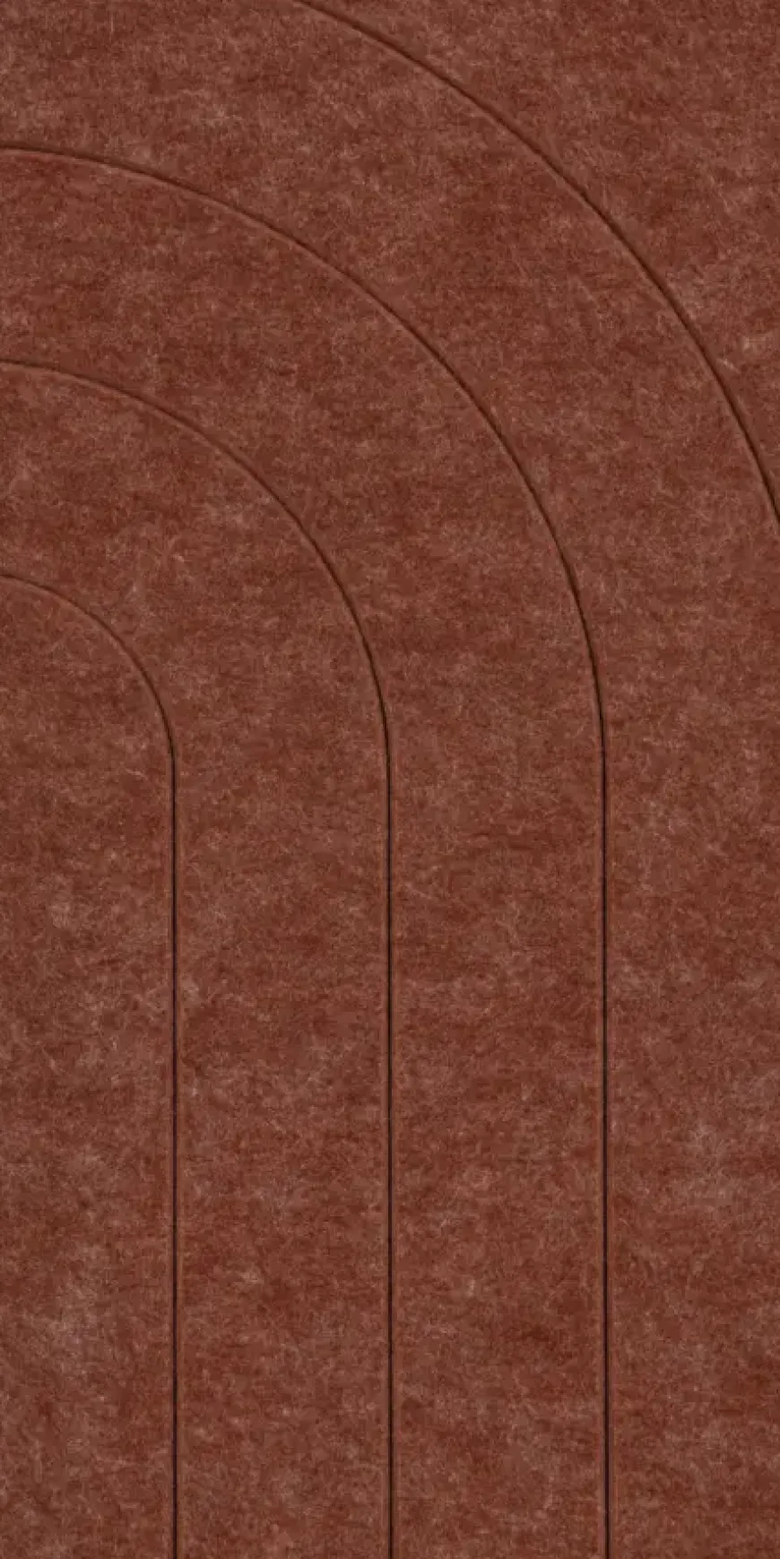 Viltpaneel 4 lijnen terra 60x30 cm