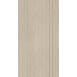 Viltpaneel rechte lijnen zand 120x52 cm
