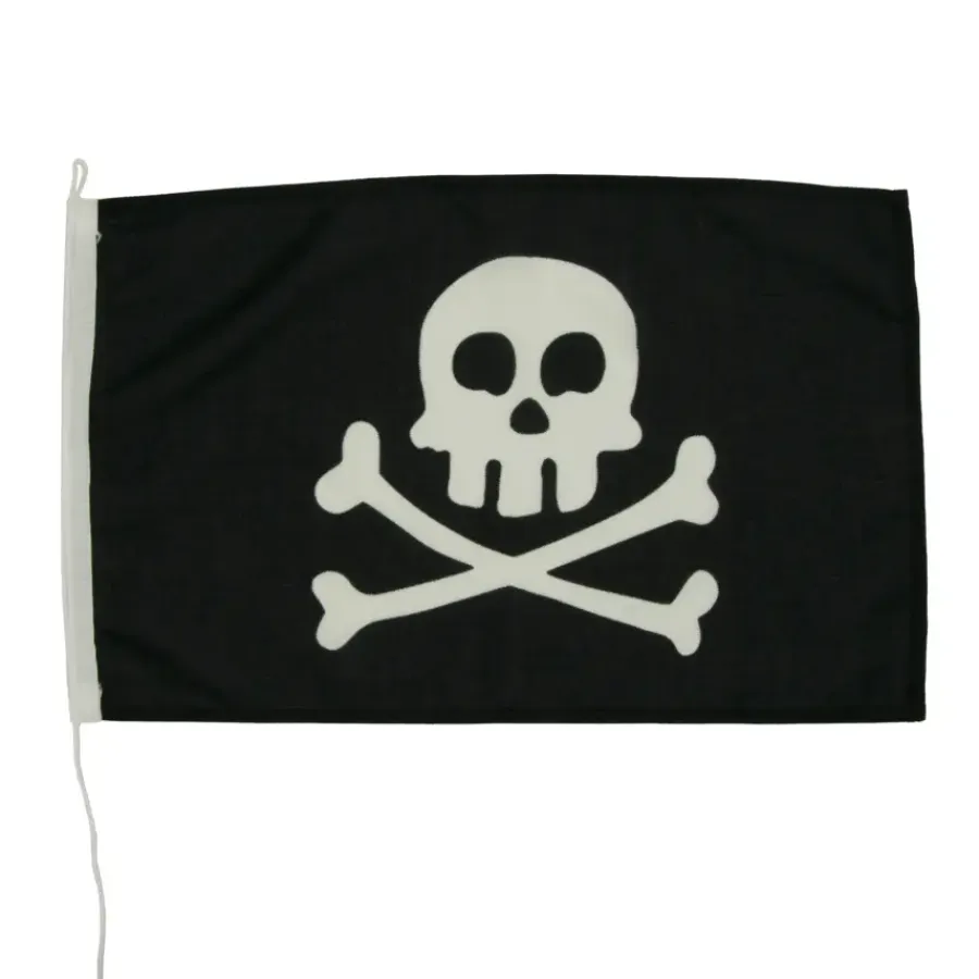 Seilflechter Vlag Piraat 40x60cm