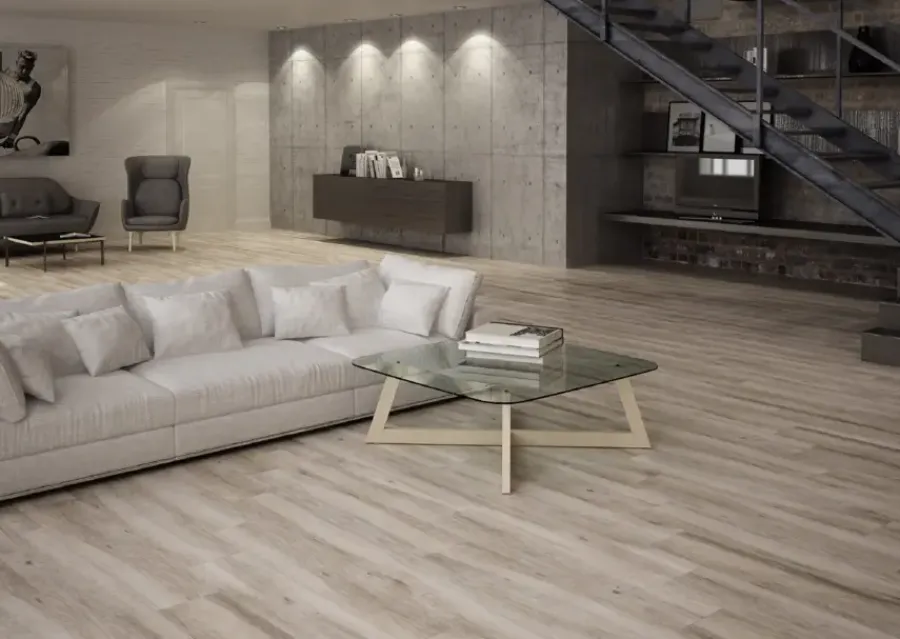 Geen Vloertegel Atelier Taupe 23.3x120 cm - 1.68 m² per pak
