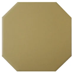 Geen Vloertegel Aveiro Ochre Yellow Octagon 10x10 cm 1,0 m²