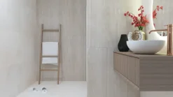 Geen Vloertegel Calma Travertin 60 cm x 120 cm keramiek beige 1,44 m²