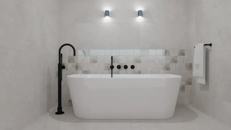 Geen Vloertegel Eterna kalksteen grijs 60 x 60 cm keramiek 1,44 m²