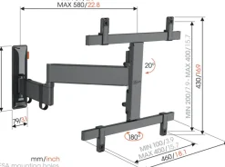 Vogel's TVM 3465 Full-Motion+ M 32 tot 65 inch