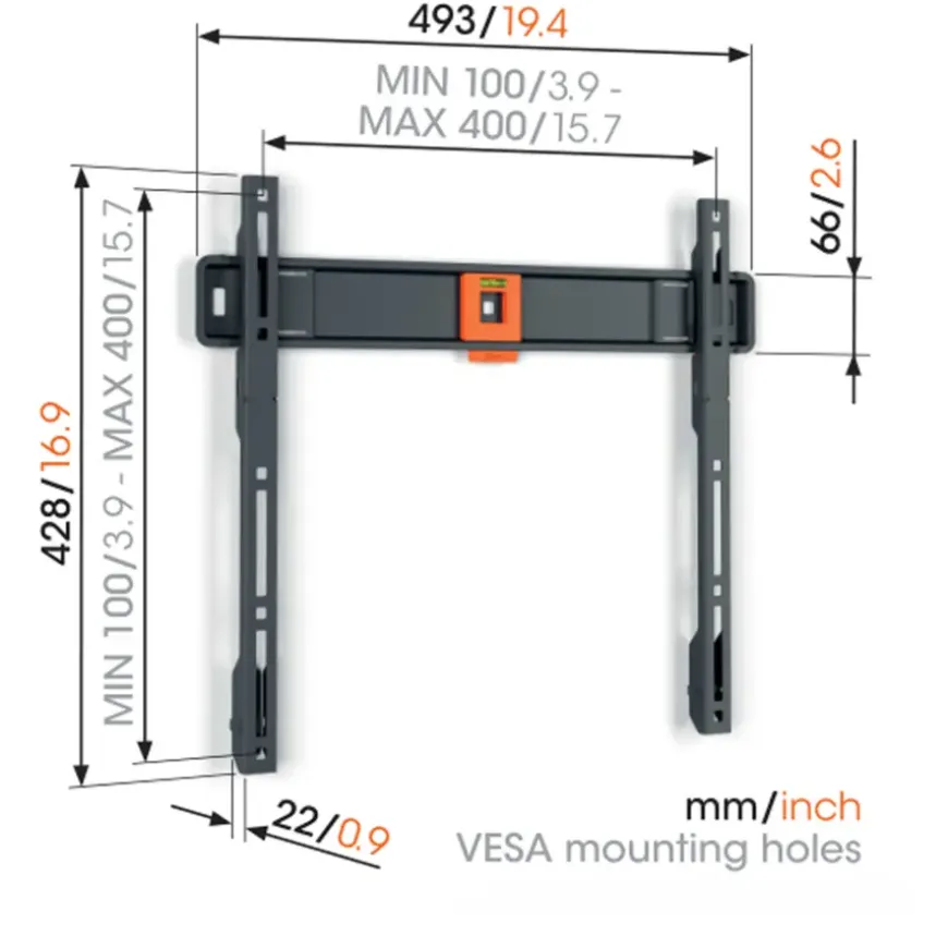 Vogel's TV-steun Fixed M - 32 t/m 77 inch