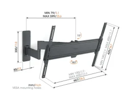 Vogel's TV-steun Full motion+ L - 40 t/m 77 inch