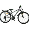 Volare Cross kinderfiets grijs 24 inch