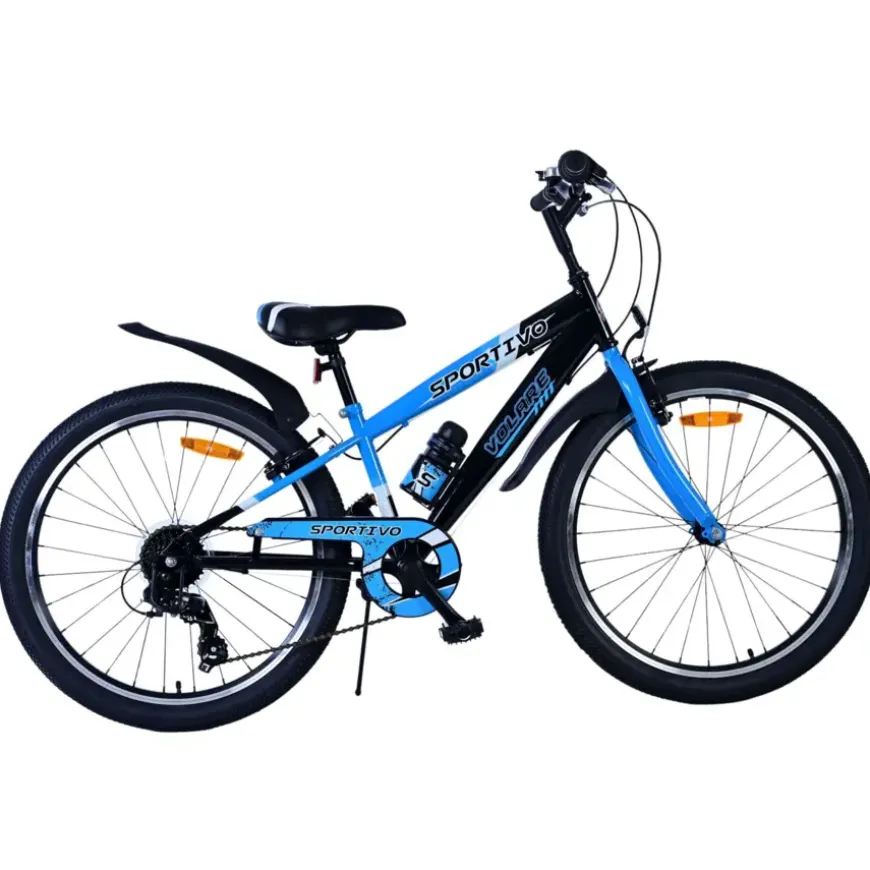 Volare Sportivo kinderfiets blauw 24 inch