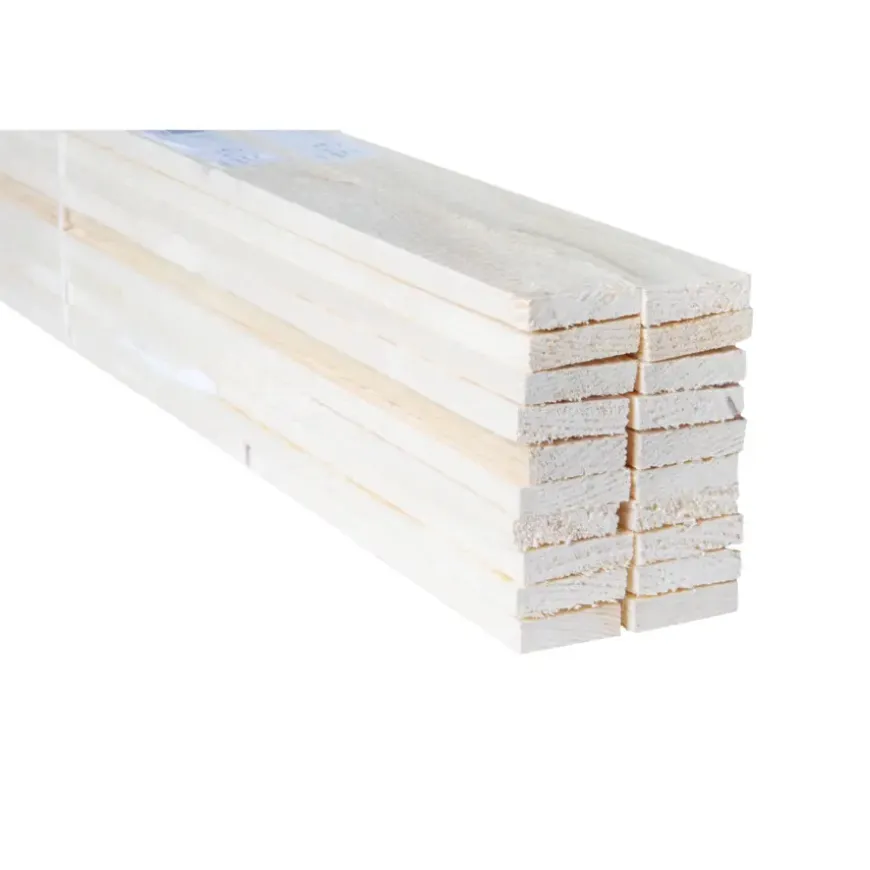 Voordeelpak ruw vuren 10x38 mm 270 cm 20 stuks