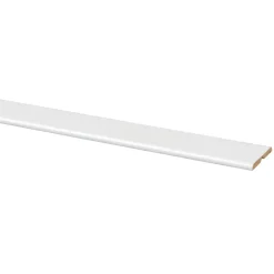 Vouwhoek zelfklevend MDF wit fineer 20x20 mm lengte 260 cm