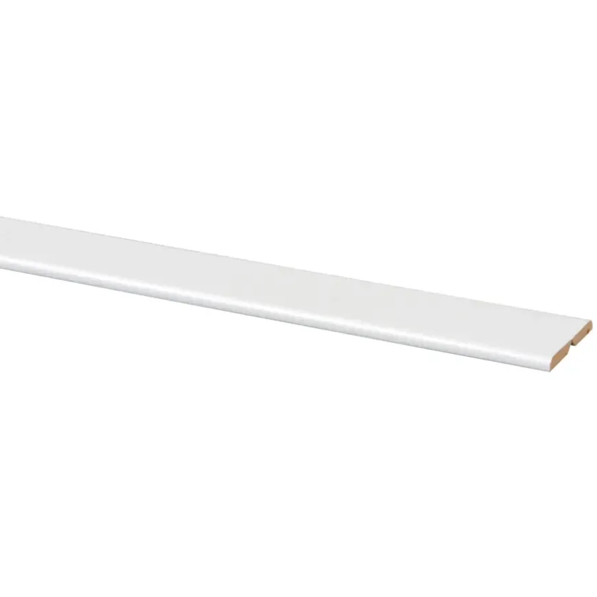 Vouwhoek zelfklevend MDF wit fineer 20x20 mm lengte 260 cm