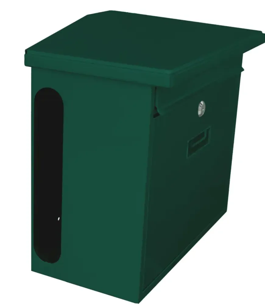 V-Part Brievenbus staal Zamoran groen