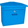 V-Part Brievenbus staal Zamoran blauw