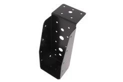 Waelbers balkdrager met lange lip 71 x 171 mm zwart