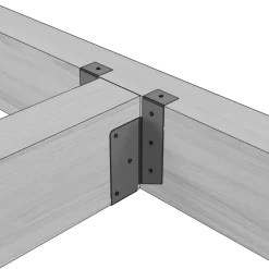 Waelbers raveeldrager met strip 190 x 46 mm verzinkt