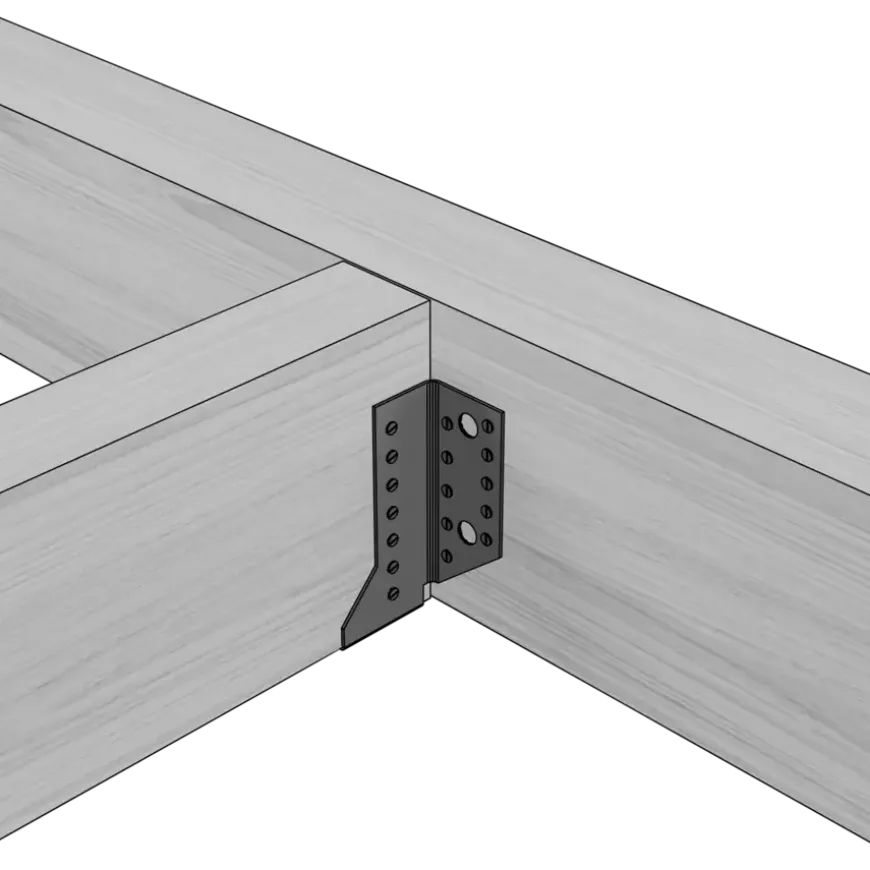 Waelbers raveeldrager zwaar 63 x 158 mm zwart
