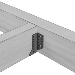 Waelbers raveeldrager zwaar 75 x 152 mm zwart