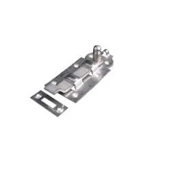 Geen Waelbers rolschuif met bocht 120 mm RVS