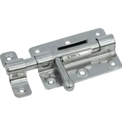 Geen Waelbers schuifgrendel 100 x 65 mm RVS