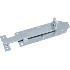 Geen Waelbers schuif vlak 180 mm met slotoog verzinkt
