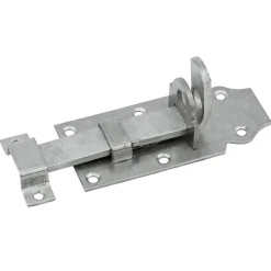 Geen Waelbers schuif vlak 100 mm met slotoog RVS