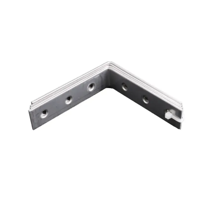 Geen Waelbers stoelhoek 85 x 85 mm RVS 4 stuks
