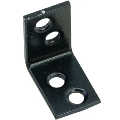 Geen Waelbers stoelhoek 25 x 25 mm zwart 4 stuks