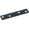 Waelbers verbindingsplaat 50 x 15 mm zwart 4 stuks