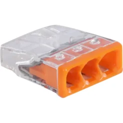 Wago Lasklem 3-voudig compact 0,5-2,5mm² 2273-203 30 stuks