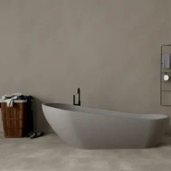 Wand/douche paneel kunststof Allora 260x90 cm taupe, dikte 5mm 2,34 m²
