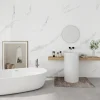 Wand/douche paneel kunststof Allora 260x90 cm wit marmer glans, dikte 5mm 2,34 m²