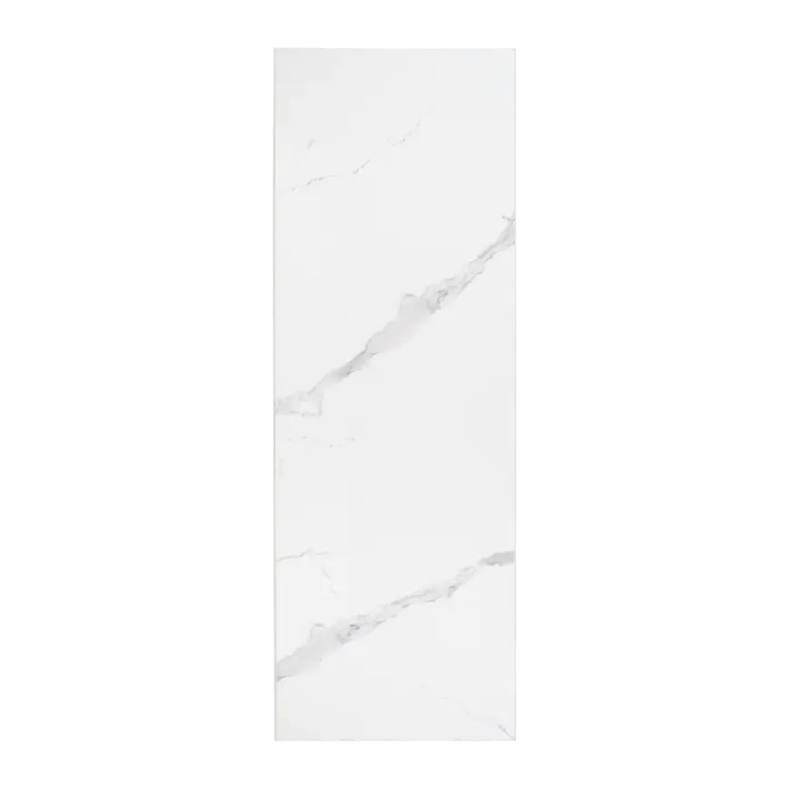 Wand/douche paneel kunststof Allora 260x90 cm wit marmer glans, dikte 5mm 2,34 m²
