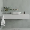 Wand/douche paneel kunststof Allora 260 x 90 cm licht grijs dikte 4 mm 2,34 m²