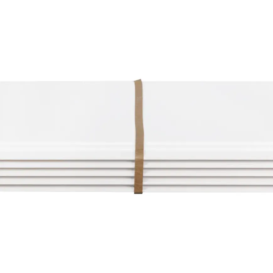 Wand-en plafondpaneel MDF gegrond ca. 13,5 cm breed, lengte 260 cm 5 stuks (ca. 1.75 m2)