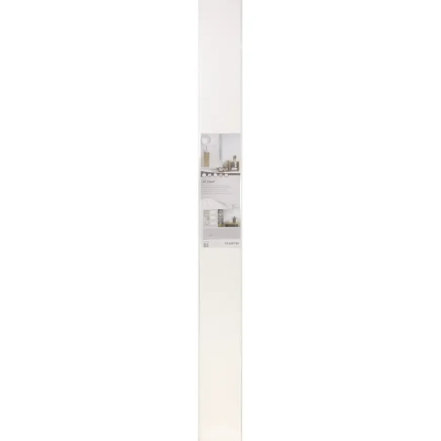 Wand- en plafondpaneel PVC wit hoogglans 270x25 cm 4 stuks 2,7m2