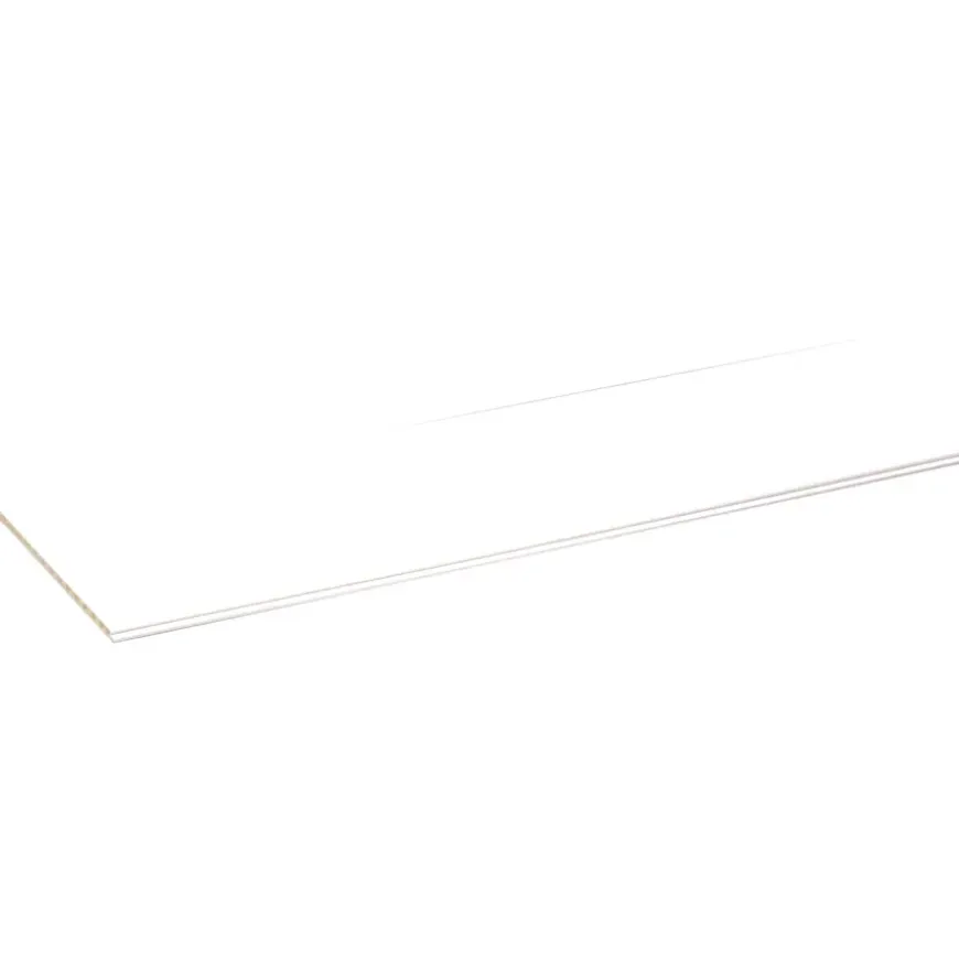 Wand- en plafondpaneel PVC wit hoogglans 270x25 cm 4 stuks 2,7m2