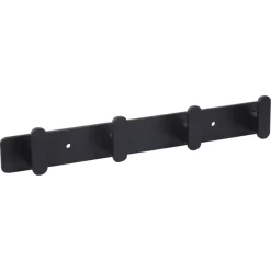 Geen Wandkapstok Joe zwart aluminium 295 mm