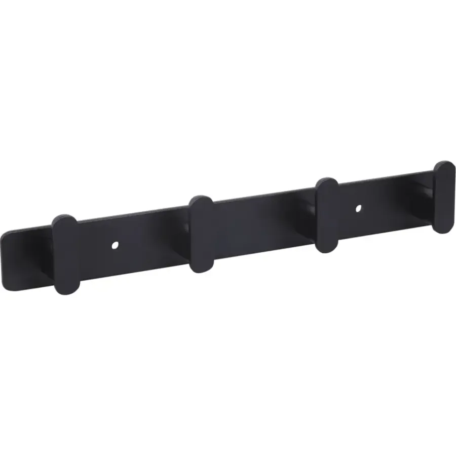 Geen Wandkapstok Joe zwart aluminium 295 mm