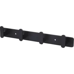 Geen Wandkapstok Joe zwart aluminium 295 mm