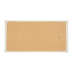 Wandkussen bouclé crème 60x30 cm