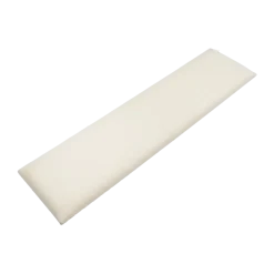 Wandkussen boucle crème 120x30 cm