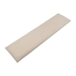 Wandkussen boucle taupe 120x30 cm