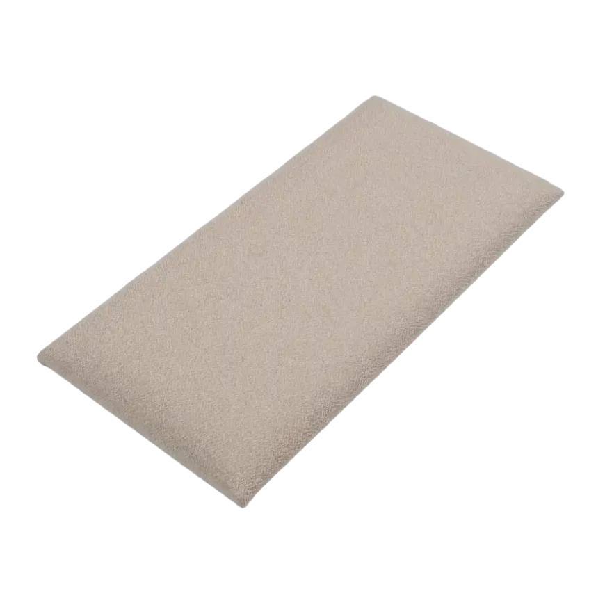 Wandkussen boucle taupe 60x30 cm
