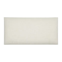 Wandkussen grof geweven crème 60x30 cm