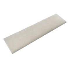 Wandkussen linnen taupe 120x30 cm
