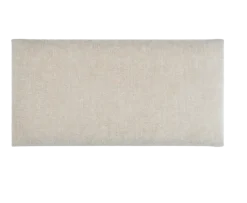 Wandkussen linnen taupe 60x30 cm