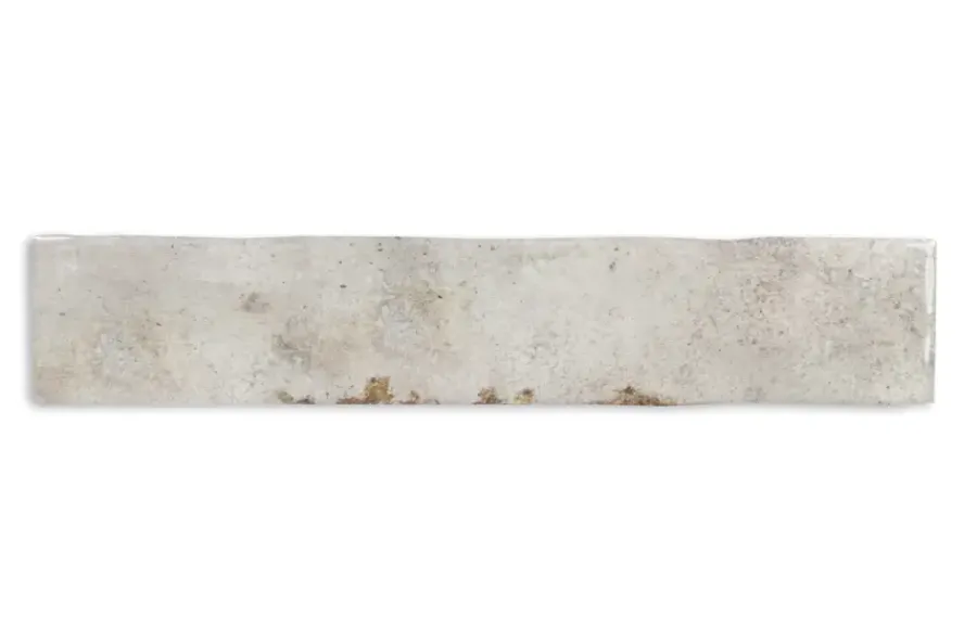 Geen Wandtegel Fermo glanzend 5 cm x 25 cm keramiek grijs 0,763 m²